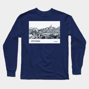 Ottawa - Ontario Long Sleeve T-Shirt